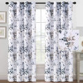 Living Room Panels Style Blackout Printing Curtains